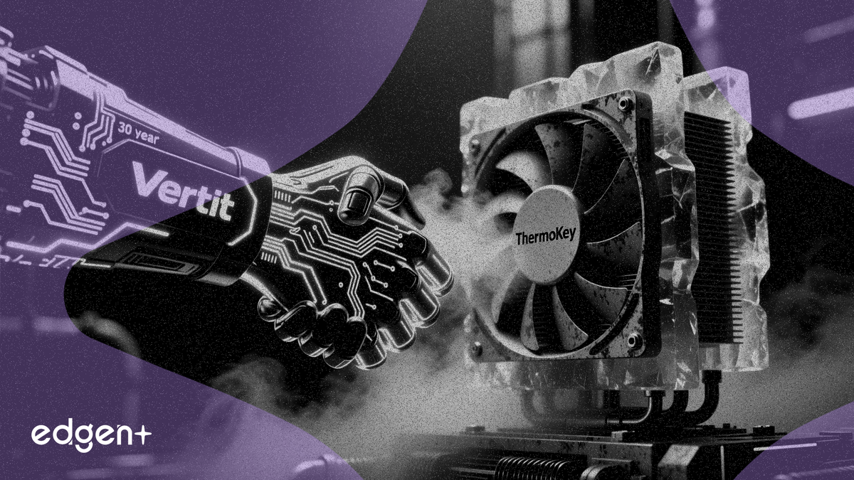 Vertiv completó la adquisición de ThermoKey, un proveedor de tecnología de disipación de calor, ampliando sus capacidades de gestión térmica para centros de datos de IA en la región EMEA.