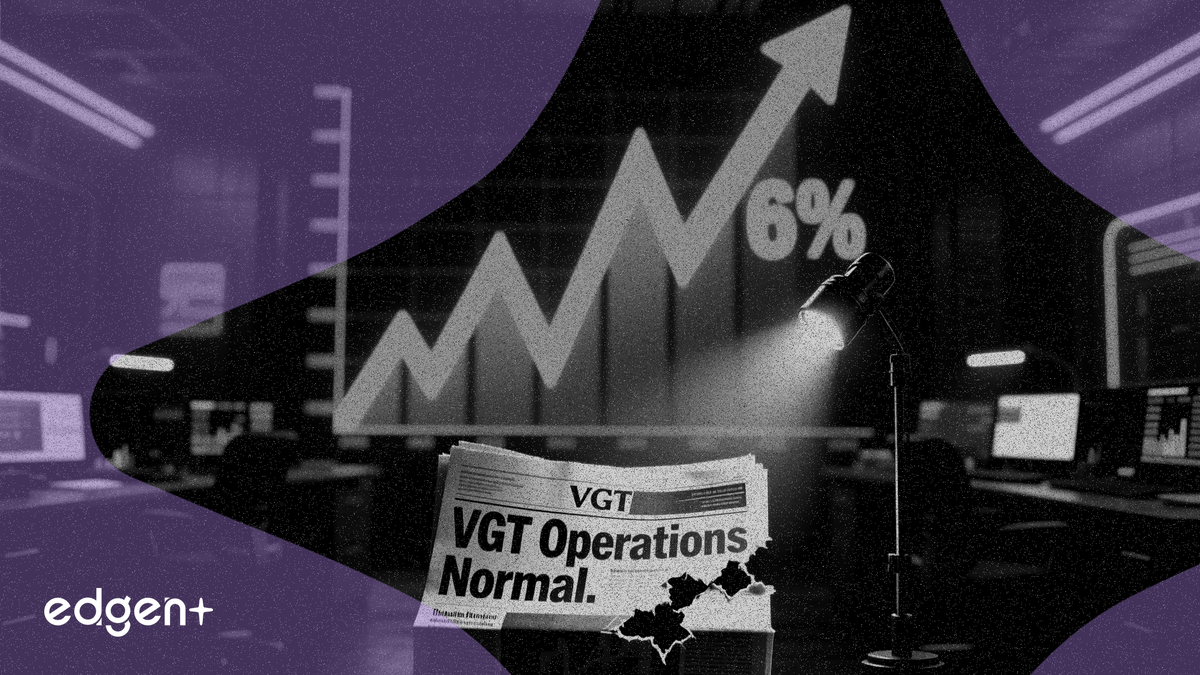 VGT 暴跌 6% 公司澄清營運正常 闢謠後跌幅收窄