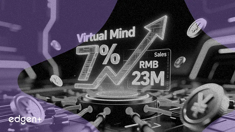 Virtual Mind (01520.HK) 新单位公布 2300 万元销售额后股价上涨 7%