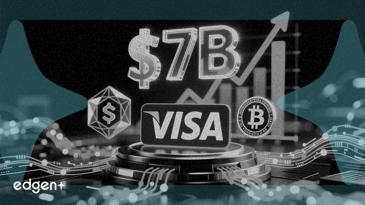 Le volume crypto de Visa atteint 7 milliards de dollars avec l'ajout de Polygon et Base