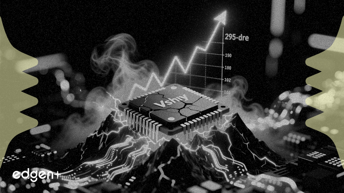 ビシェイ、AI電力需要で半導体プレイが一変、年初来295%高