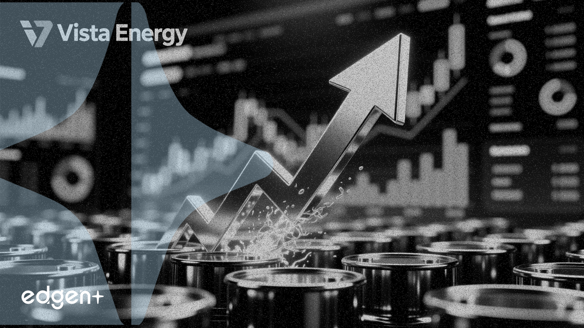 油价支撑前景，Vista Energy股价上涨5.2%