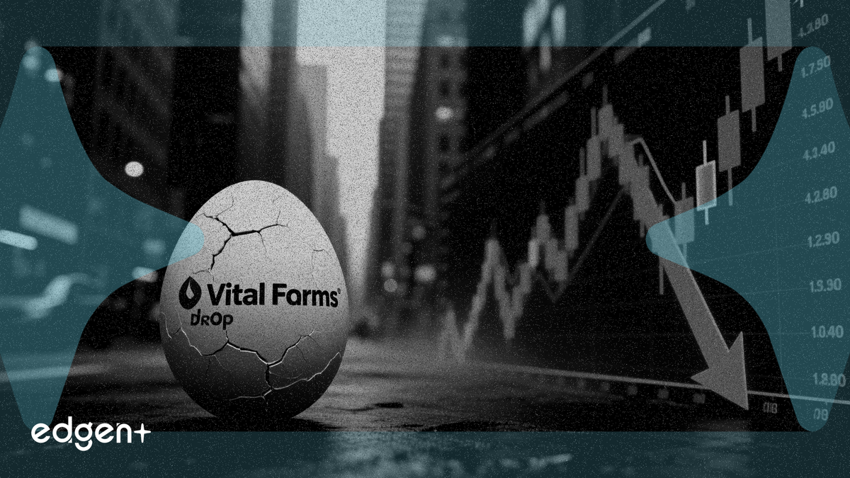 バイタル・ファームズの株価が市場全体の下落に伴い約6％下落