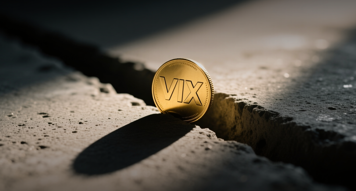 VIX tăng gap 5,08% lên 18,60 khi biến động bùng nổ khi mở cửa