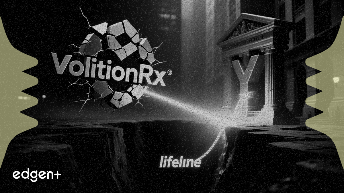 VolitionRx gets NYSE lifeline to fix its $6 million equity gap