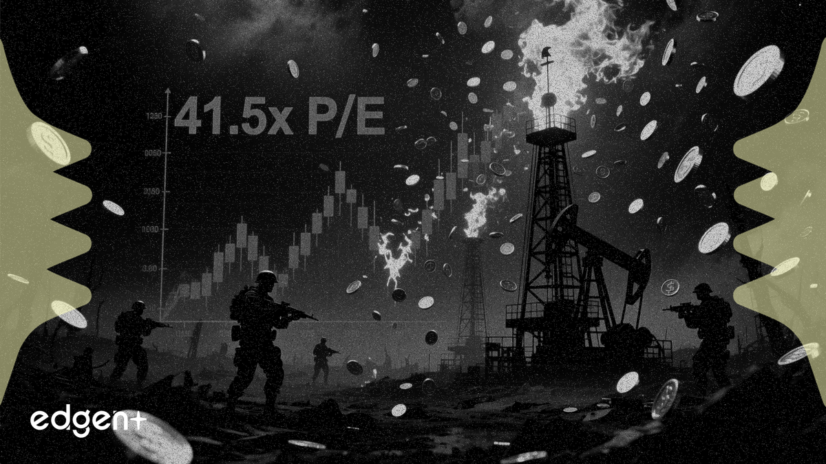 전쟁 특수: 유가 67% 급등 속 국방주 P/E 41.5배 기록