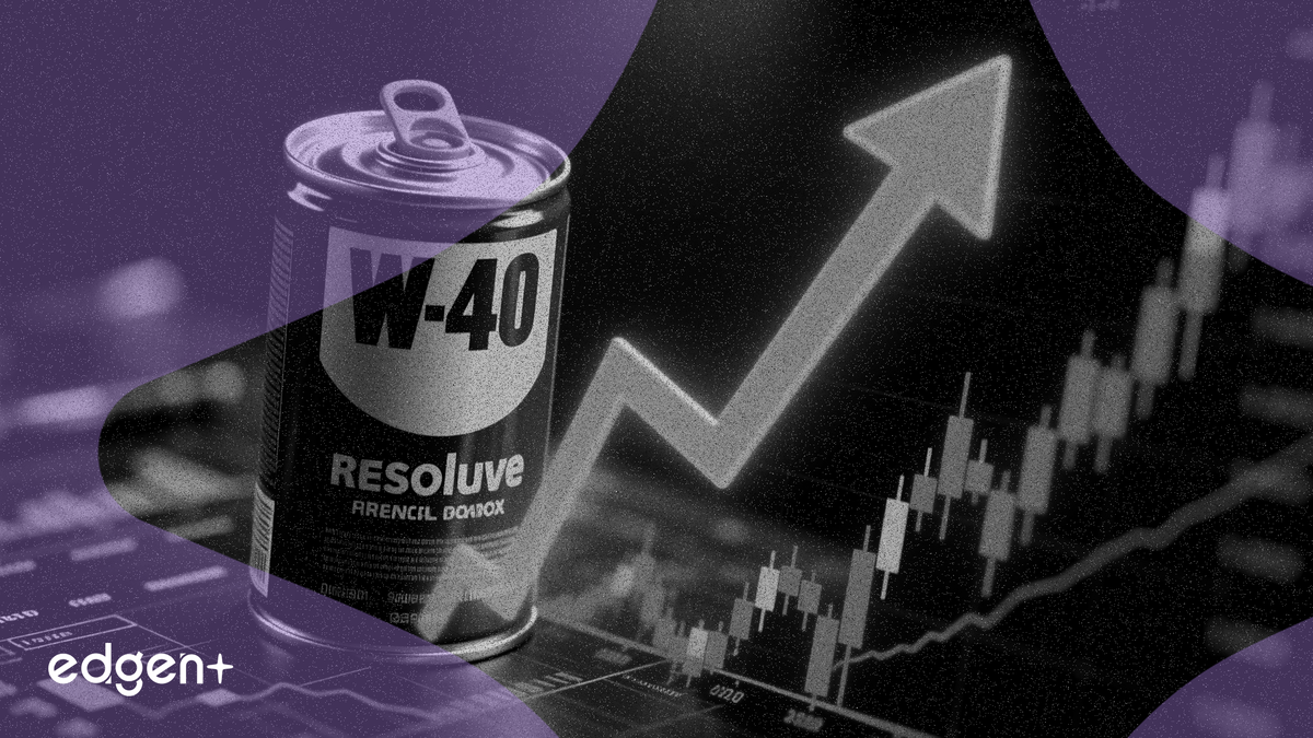 WD-40, 2분기 매출 11% 성장하며 예상치 상회했으나 주가 하락