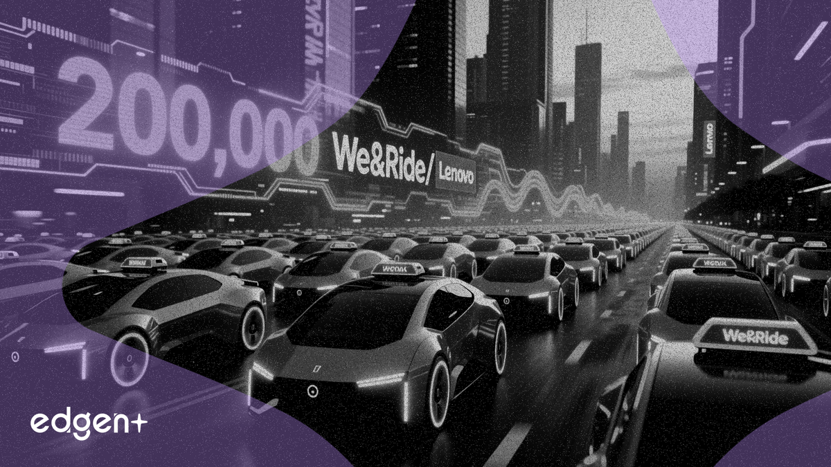 WeRide ve Lenovo 5 yıl içinde 200.000 robotaksi konuşlandıracak