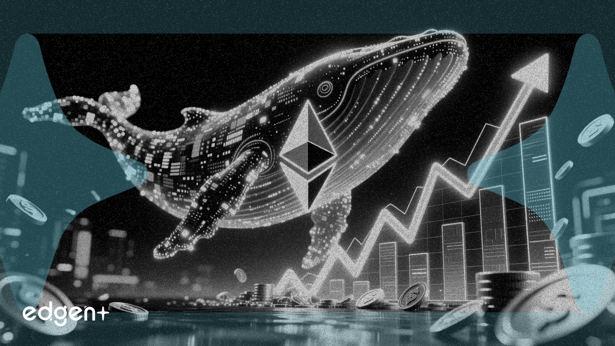 고래, 900 ETH 매수... 미실현 이익 460만 달러 돌파