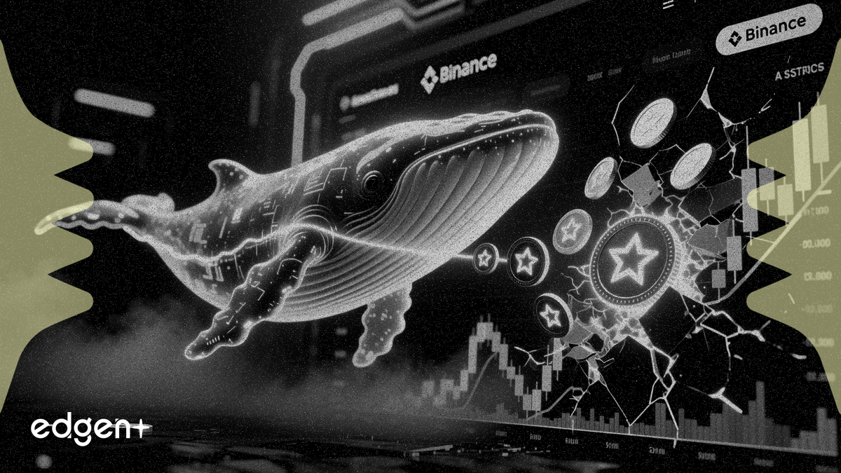 Whale Pulls $5.02M ASTER From Binance as Token Price Wavers