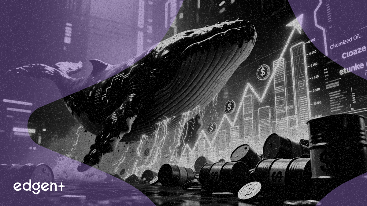 Balina, HyperLiquid Üzerinde 40 Milyon Doların Üzerinde Tokenize Petrol Açığa Sattı