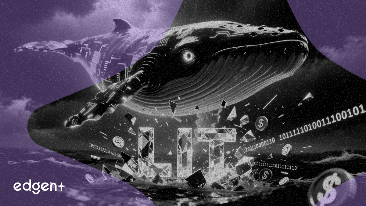 巨鯨對LIT的槓桿押注獲利207萬美元