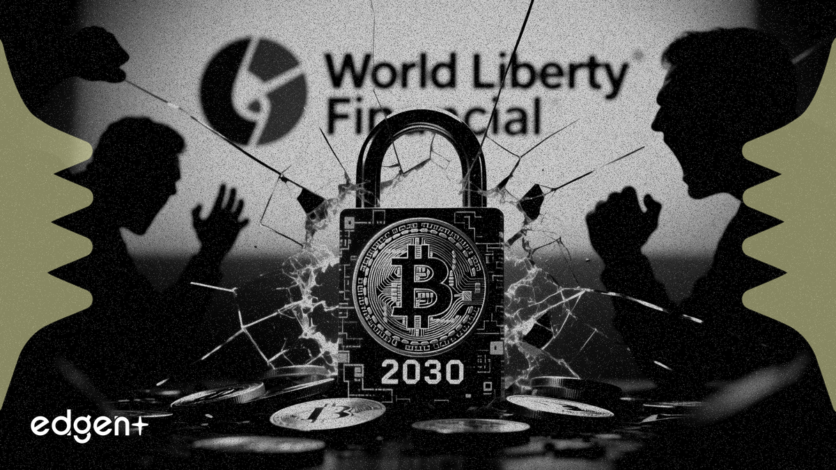 World Liberty Financial bloquea los tokens de los inversores hasta 2030, desatando la indignación
