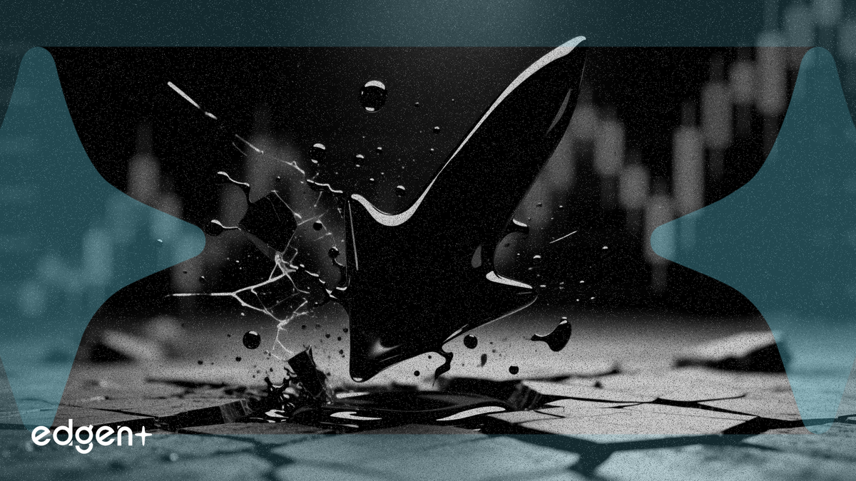 WTI原油、大幅な窓開けを伴い3%超の下落