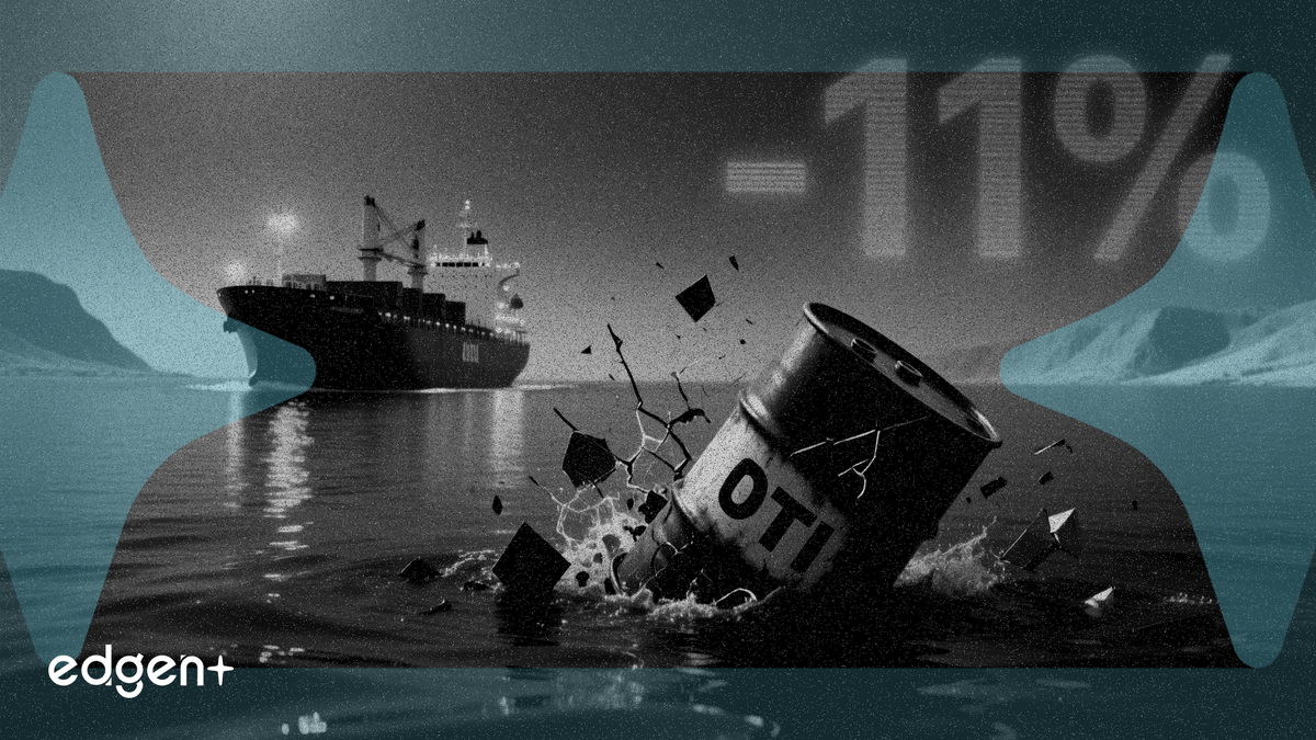 WTI Crude Plunges 11% as Hormuz Reopening Eases Supply Fears