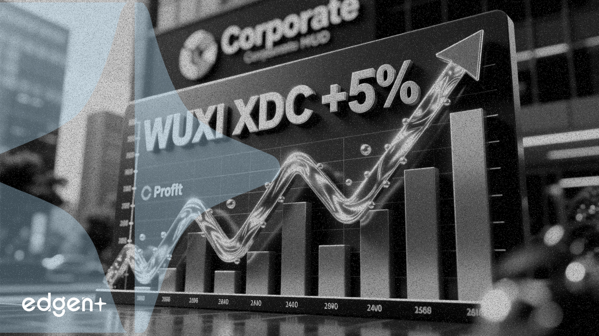 Cổ phiếu WUXI XDC tăng 5% nhờ lợi nhuận tăng 38,4%