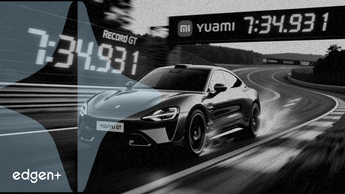 シャオミの次期電気SUV「YU7 GT」が、アウディやポルシェの記録を塗り替え、ニュルブルクリンクで同クラスのラップタイム新記録を樹立しました。