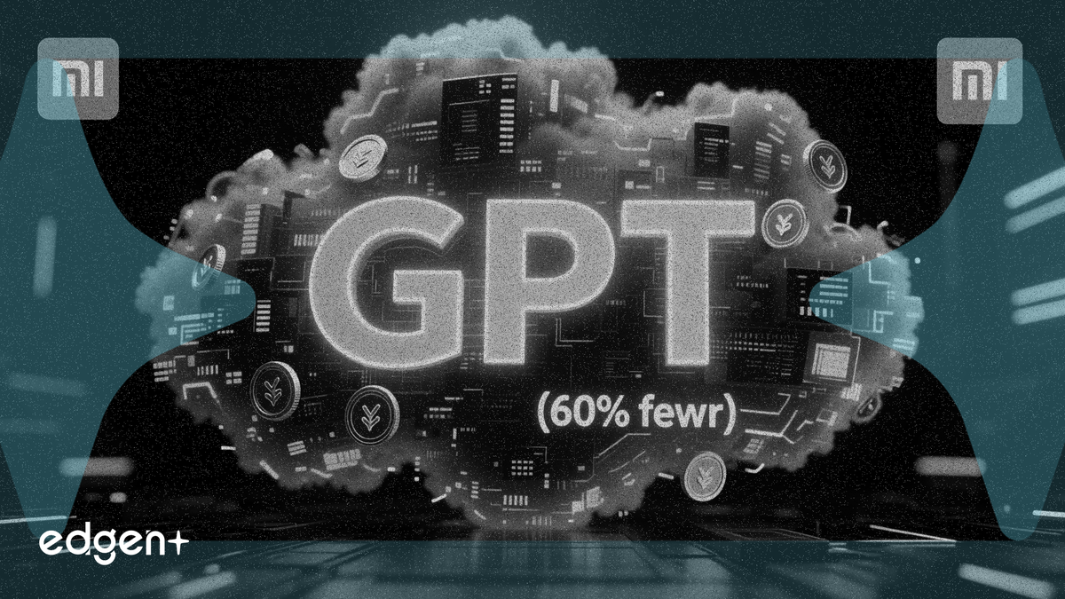 シャオミの新AIモデル、GPT-5.4よりトークン消費量を60%削減