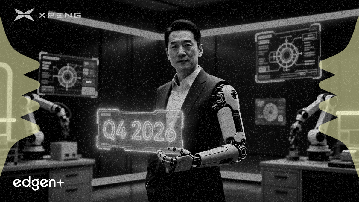 El CEO de XPENG asume el mando de robótica y apunta a producción en masa para el cuarto trimestre de 2026