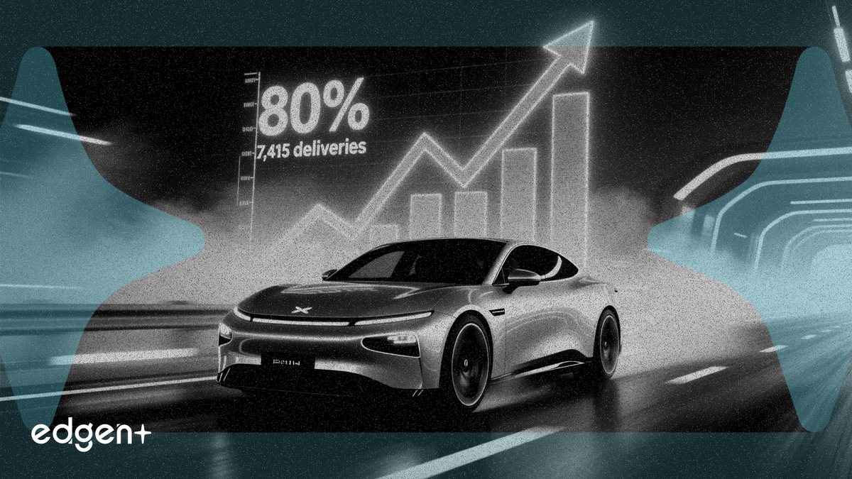 샤오펑(XPeng), 3월 인도량 전월 대비 80% 급증한 27,415대 기록