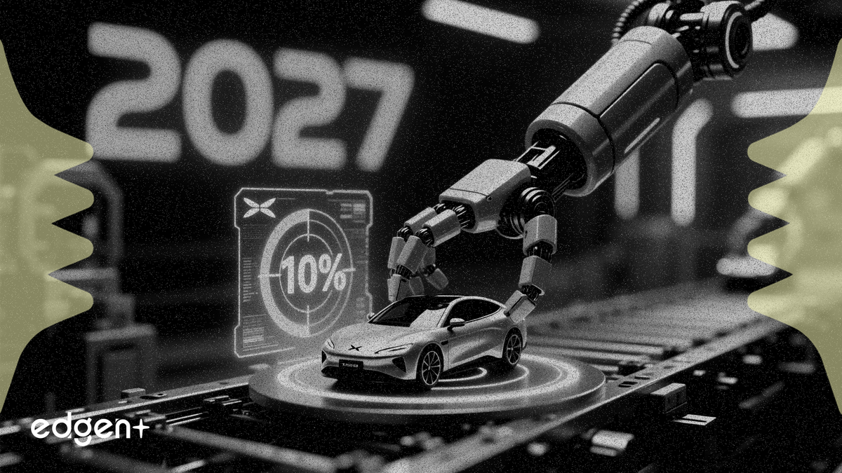Xpeng Targets 10% of Car Sales Work for Robots by 2027