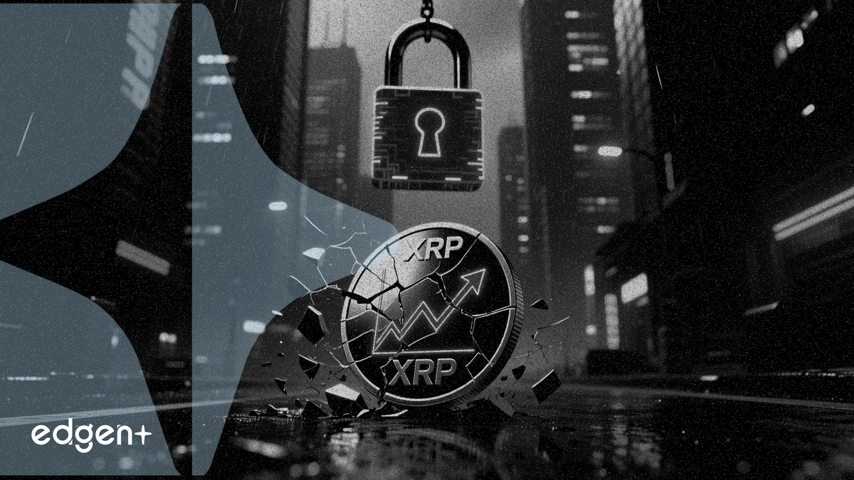XRP 下跌 4% 至 1.23 美元，瑞波解鎖託管庫存加劇價格壓力