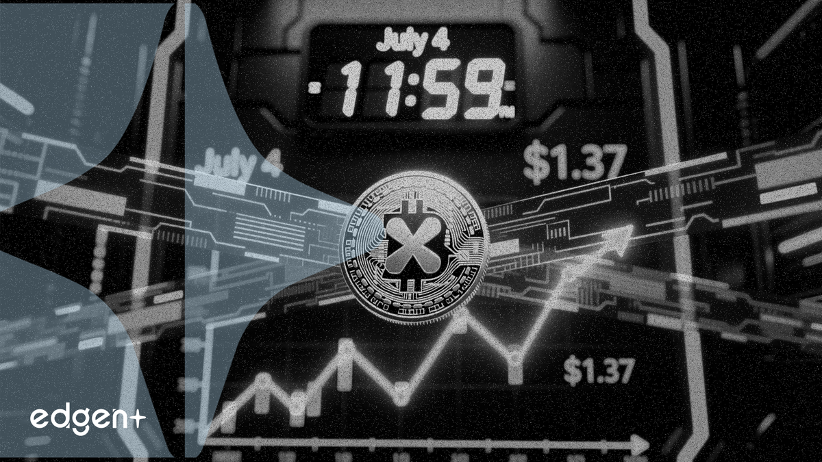XRP eyes $1.37 as Bollinger squeeze meets July 4 Senate deadline