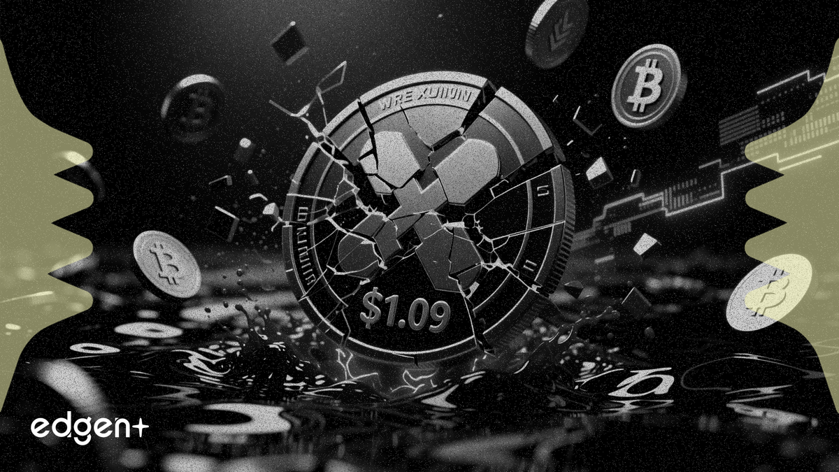 XRP cae a $1.09 mientras la liquidación macro arrastra a las altcoins un 18% a la baja