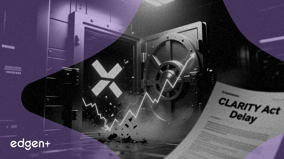 《CLARITY 法案》推遲後，Coinbase 上的 XRP 供應量跌至歷史新低