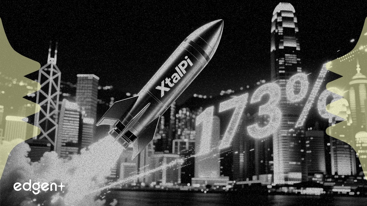 엑스탈피(XtalPi), 홍콩 IPO 시장 호황 속 데뷔 첫날 173% 폭등