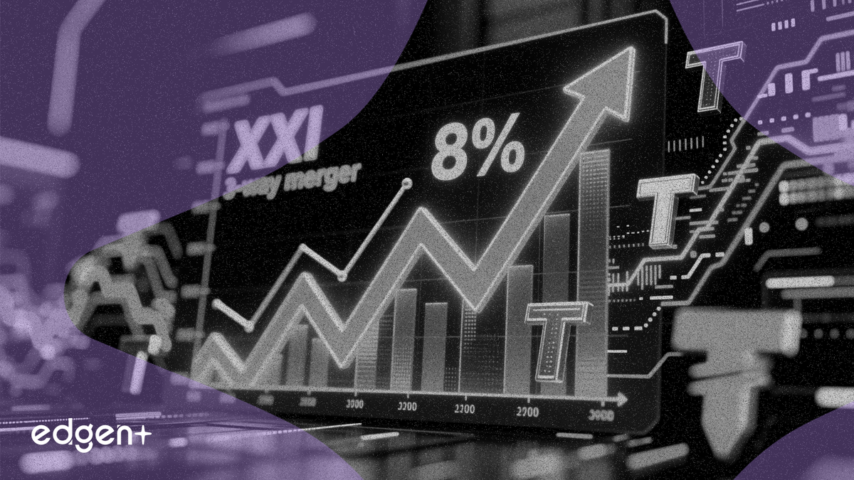 테더의 3자 합병 제안으로 XXI 주가 시간 외 거래에서 8% 급등