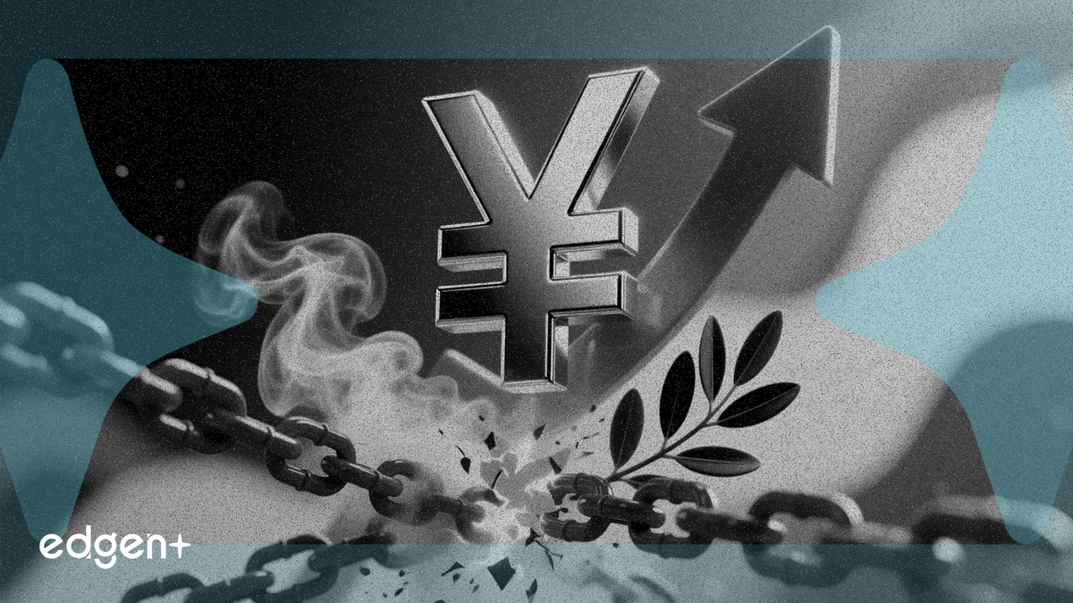 Le yen se renforce de 0,4 % à 159,06 après l'annonce d'un cessez-le-feu entre les États-Unis et l'Iran