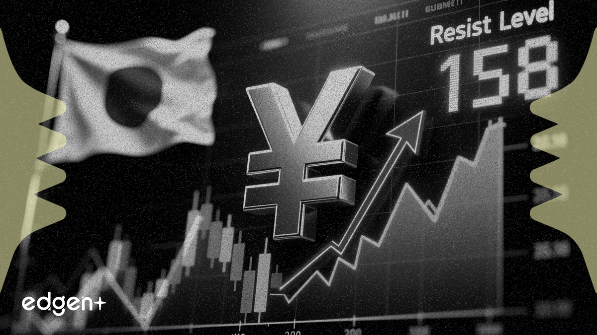 日本政府が158円付近での介入を示唆、円相場が急騰