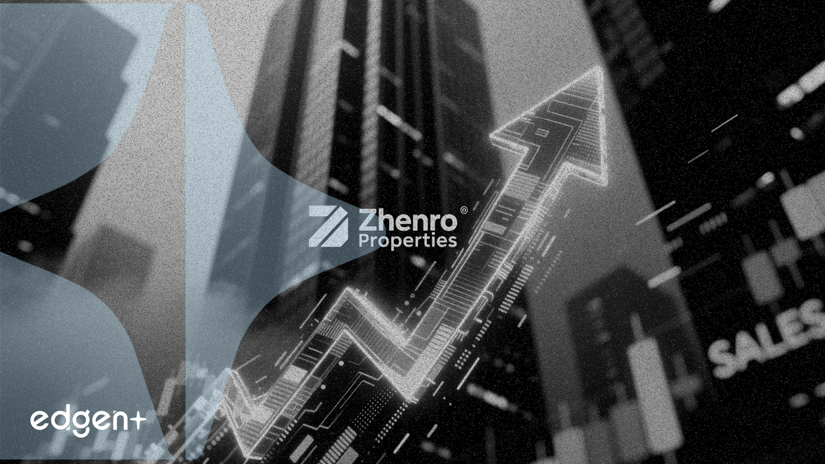 Cổ phiếu Zhenro Properties nhảy vọt hơn 5% nhờ dữ liệu doanh số trái chiều