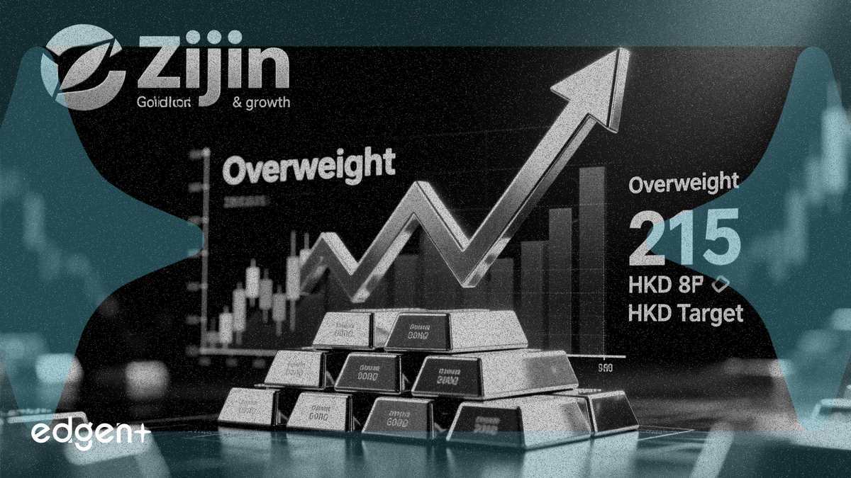 Zijin Gold rating maintained at overweight with a 215 HKD target
