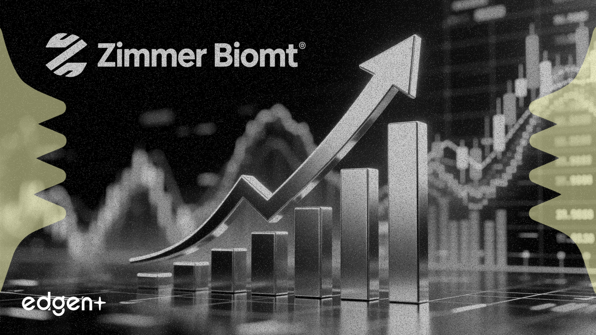 捷邁邦美第一季度營收增長 9.3% 至 20.9 億美元，公司上調全年業績展望